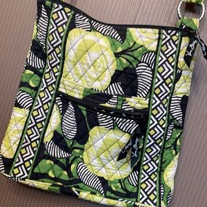Vera Bradley crossbody purse yellow floral